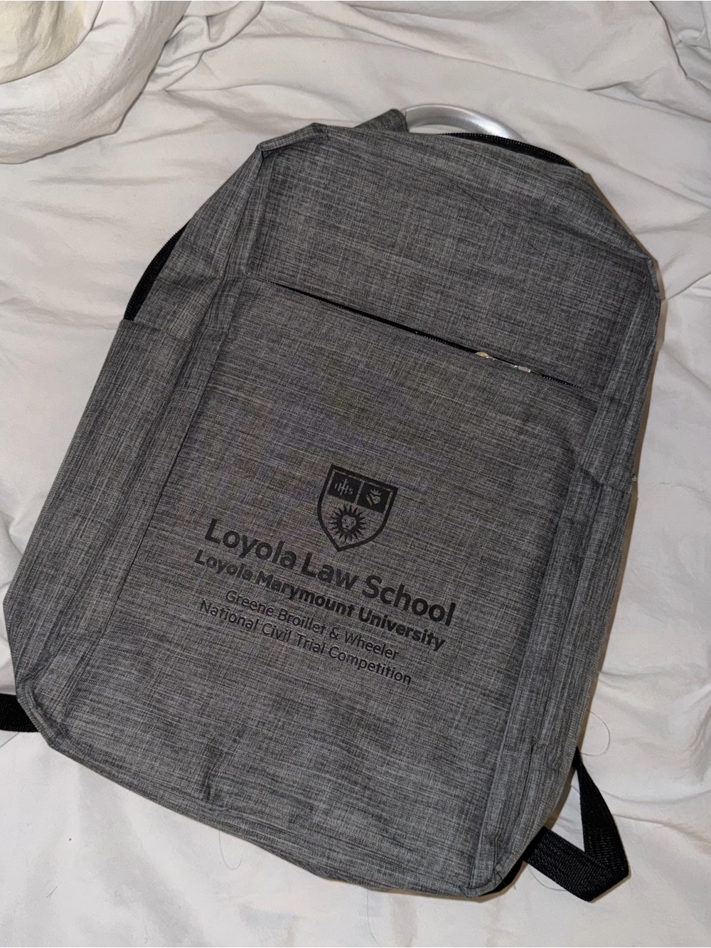 Gray Backpack